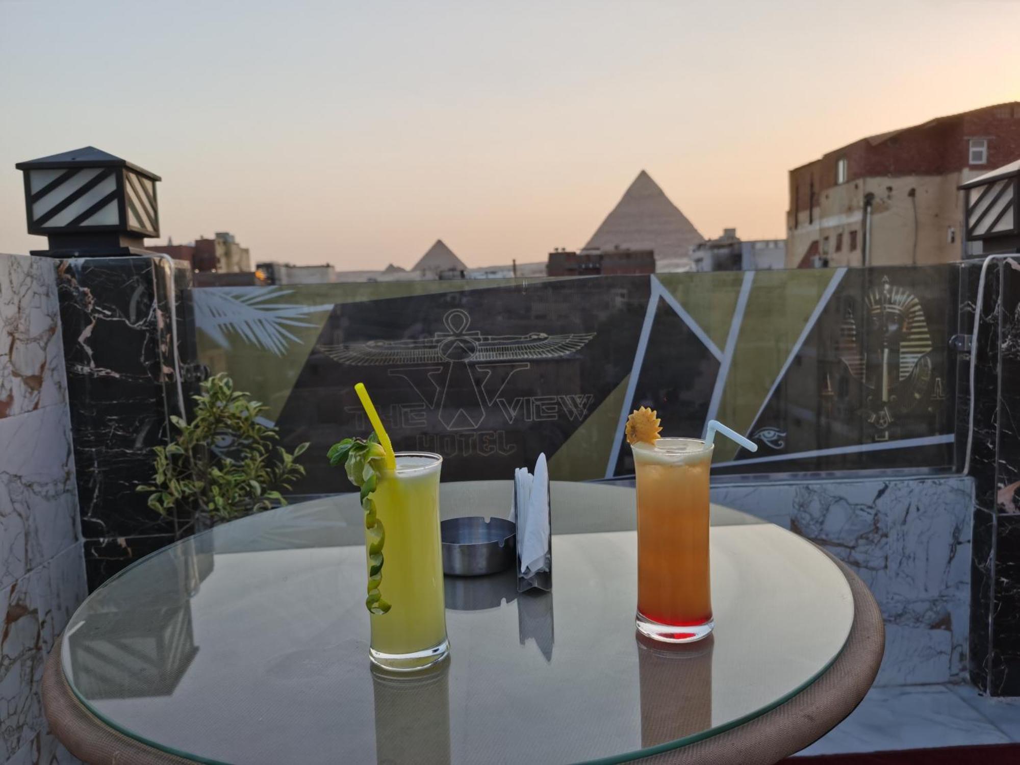 The View Pyramids Hotel Kafrat al Jabal Exterior photo