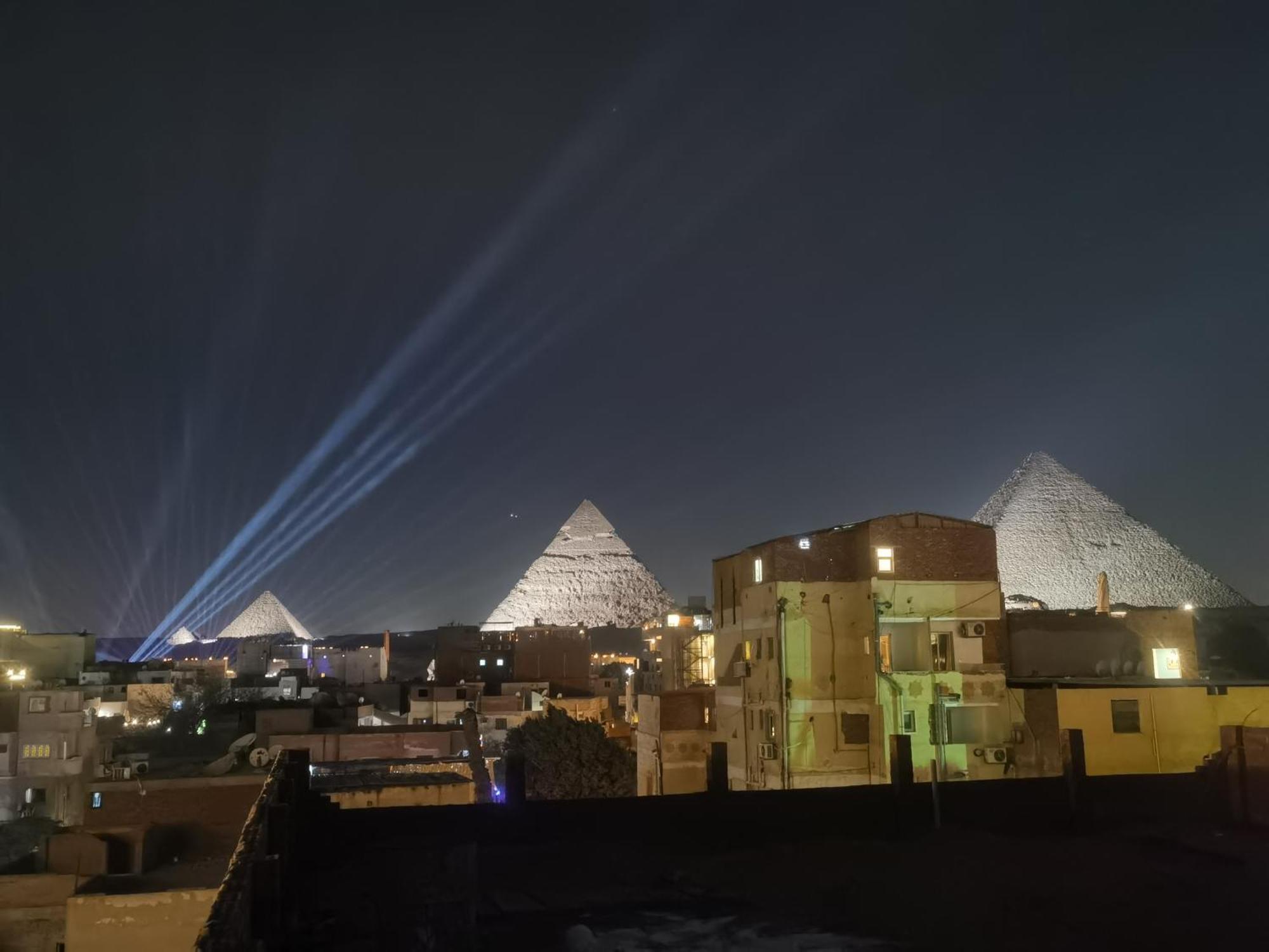 The View Pyramids Hotel Kafrat al Jabal Exterior photo
