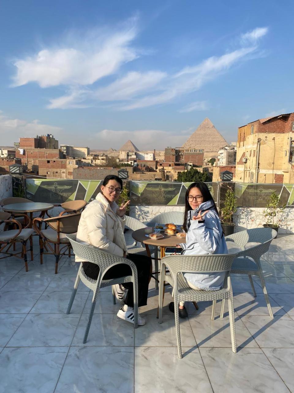The View Pyramids Hotel Kafrat al Jabal Exterior photo