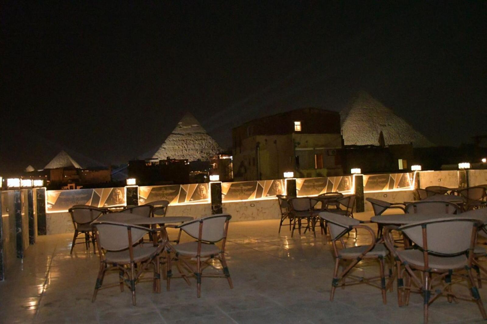 The View Pyramids Hotel Kafrat al Jabal Exterior photo
